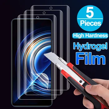 1-5 ADET Hidrojel Film Xiaomi Redmi İçin Not 12 Pro Artı Yumuşak Ekran Koruyucular Redmi İçin Not 12 Pro 12Pro + Koruyucu Filmler