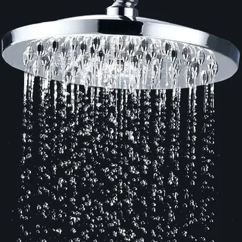 1 Adet 4 İnç Duş Başlığı Üst Sprey Ayarlanabilir Yağış Duş Üst Meme Ev Banyo Musluk Banyo Duş Aksesuarları