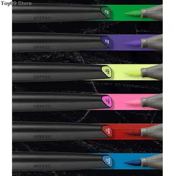 1 ADET Renkli işaretleme kalemleri Yumuşak Ucu Su bazlı Kalem cetvel kalemi Modeli Boyama Araçları El Sanatları Modeli DIY Yapımı