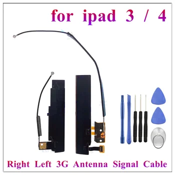 1 Adet Sağ Sol 3G sinyal anteni Uzun Kısa Flex Kablo iPad 3 3rd 4 4th Gen 9.7 İnç A1403 A1460 Yedek Parçalar