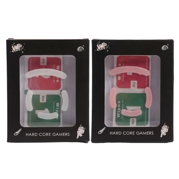 1 Takım Cam Mouse Ayaklar Fare Paten Sticker Pad Yuvarlak Kayar Kavisli Kenarlar için Yedek LogitechGPro Kablosuz Y9RF