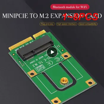 1 ~ 8 ADET NGFF Anahtar A Mini PCI-E Adaptörü Dönüştürücü Genişletme Kartı Bir Anahtar M. 2 NGFF PCI-e Arayüzü M. 2 NGFF Anahtar A Mini PCI-E