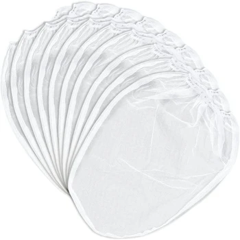 10 Adet 5 Galon Boya filtre torbası İnce Örgü Filtreler Çanta Ev Boya Polyester Süzgeç Örgü Kese Yağlı Boya İçin
