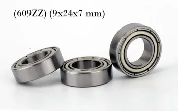 (10 ADET) (609ZZ) (9x24x7mm) Çift Metal Korumalı Rulman Rulmanlar 609z