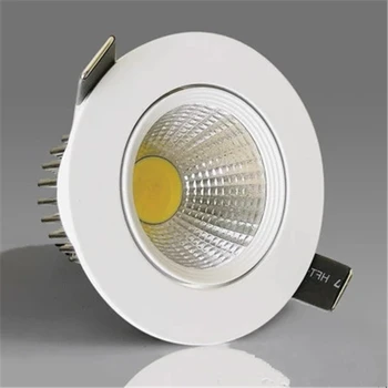10 ADET kısılabilir Led downlight ışık topak tavan Spot ışık 5W 7W 9W 12W 85-265V tavan gömme ışıklar iç mekan aydınlatması