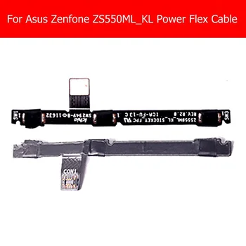 100 % Orijinal Güç ve Ses düğmesi Flex asus için kablo Zenfone 3 Deluxe ZS550KL ZS550ML Sidekey_FPC cep telefonu parçaları aksesuar