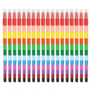 18 adet Doğum Günü Ekleme Bloğu Sınıf Hediye PaintingCrayon Çekiliş Ödül Çocuklar İçin Kırtasiye 12 Renk 1 Ev Okul