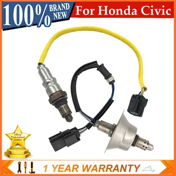 2 Adet Yukarı ve Aşağı Oksijen O2 Sensörü Honda Civic 16-20 İçin CR-V 17-20 1.5 L