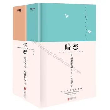 2 Kitap Gizli Aşk Ju Sheng Huainan Cilt.1 + 2 Ciltli Hatıra Baskı Gençlik Kampüs Aşk Çin Roman