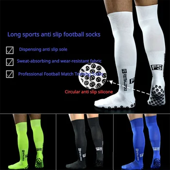 2023 Uzun varil kaymaz futbolcu çorapları Erkekler Kadınlar Profesyonel Futbol Basketbol Tenis spor çoraplar Kavrama Bisiklet Sürme Çorap
