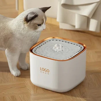 3L Akıllı Kedi Çeşme Pet Otomatik Besleyici Su İşareti ile Otomatik içme çeşmesi Besleyici Sensörü Filtre Pet Kedi Ultra Sessiz Pompa