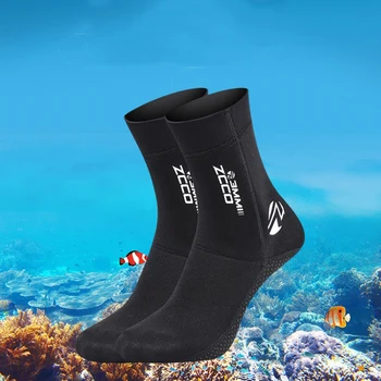 3MM Erkek Kadın dalış çorapları Botları su ayakkabısı kaymaz Plaj Wetsuit Anti-scratch Dalış Dalış Sörf Aksesuarları