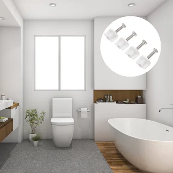 4 Adet Wc Kapak Vidası Tuvalet Vidaları Tuvalet Bağlantı Parçaları Tuvalet Takılı Vidalar Tuvalet Kapağı Koltuk