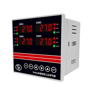 4 kanallı sıcaklık kontrol cihazı Endüstriyel Sınıf Müfettiş Test Cihazı 4 kanallı sıcaklık kontrol cihazı RS485 İletişim Modbus