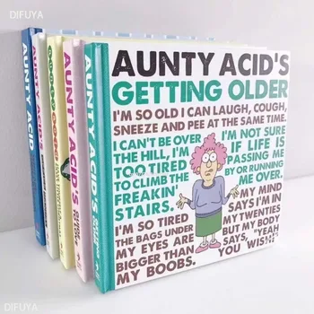 5 Kitap İngilizce Aunty Acid'in Yaşam Rehberi Aunty Acid'in Yaşam Rehberi DİFUYA 1 ila 2 Yaş Arası Çocuklar için Kitap