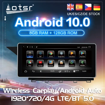 Android 10 Mercedes-benz GLK İçin X204 2008 + araç DVD oynatıcı GPS Navigasyon Carplay otomobil radyosu Stereo Multimedya oyuncu dokunmatik ekranı 2Din