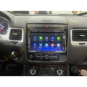 Android 128GB VW Volkswagen Touareg 2011-2017 İçin Stereo Autoradio GPS Navi DSP Araba LTE Multimedya Oynatıcı 360 Panorama Kafa Ünitesi