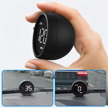 Araba Head Up Display KM / h MPH Aşırı Hız Alarmı Hız Göstergesi Akıllı Araçlar GPS HUD Dijital Göstergeler Oto Elektroniği Aksesuarları