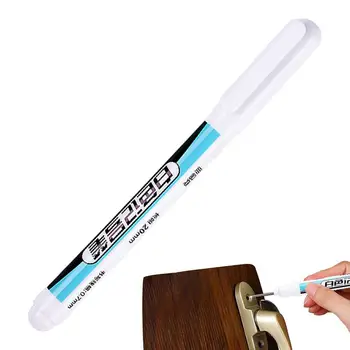 Beyaz Mürekkep İşaretleyici Beyaz boya kalemi Ahşap keçeli kalem Su Geçirmez Kalem Beyaz işaretleme kalemi Beyaz Ahşap İşaretleyici Yağ Bazlı Hızlı Dr