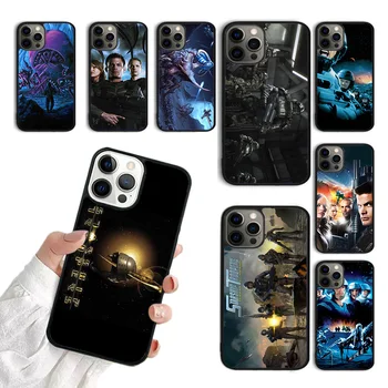Bilim Kurgu Film Starship Troopers Telefon Kılıfı İçin iPhone 15 6 7 8 artı XR XS 11 12 mini 13 14 pro max kapak coque
