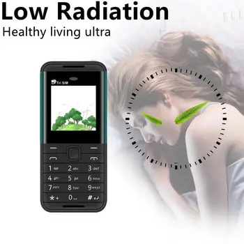 BM5310 Mini Küçük Cep Telefonu Bluetooth Otomatik Çağrı Kaydedici Düşük Radyasyon Hızlı Arama 3 SIM Kart Bekleme Taşınabilir cep telefonu
