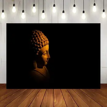 Buda heykeli Arka Plan Özel Doğum Günü Backdrop Parti Bebek Duş Renaiss Dekorasyon Fotoğraf Fotoğraf Arka Planında Stüdyo
