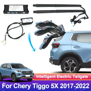 Chery Tiggo için 5X / Tiggo 4 2017 + Elektrikli Bagaj Kapağı Kontrolü Gövde Sürücü Otomatik Araba asansörü Bagaj Açma Güç Kapısı Kiti