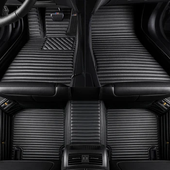 Chrysler Tüm Medels 300c için özel Şerit Deri Araba Paspaslar 300 300 m Aspen Cirrus Daytona Otomobil Halı Kapak Araba-Styling