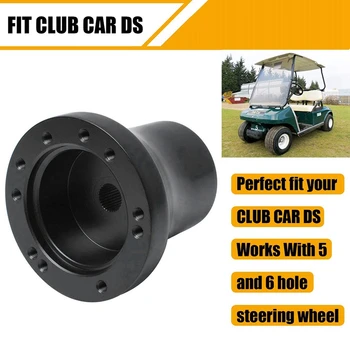 Club Car DS Golf arabası direksiyon Adaptörü Golf direksiyon Adaptörü Club Car DS golf arabası Siyah