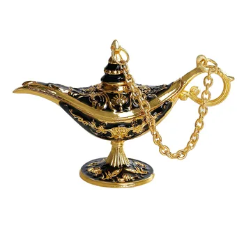 Cm Kompakt Cm Ev Dekorasyonu Klasik Aladdin Genie Lamba Zarif Vintage Tasarım Anahtar Kelimeler Çinko Alaşımı Özellikler