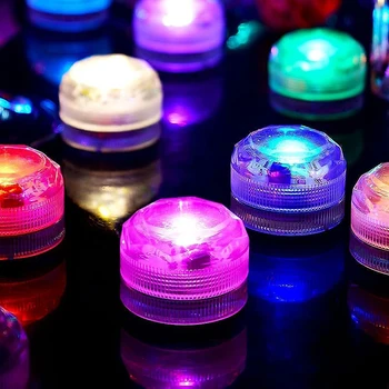Dalgıç Led ışıkları Pil Kumandalı Atmosfer Lamba Düğün Parti Vazo Araba İç Çatı Ayak Ortam noel dekoru