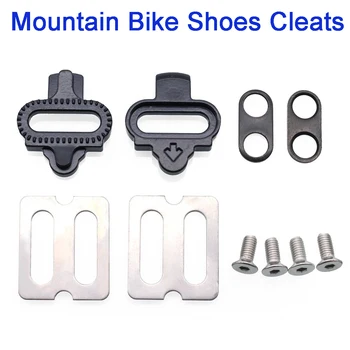 Dağ Bisikleti Ayakkabıları Cleats SH51 SPD MTB Cleats Seti Çok Serbest Bırakma Pedalı Cleat Bisiklet Ayakkabı Calas Tocas Bisiklet Sürme