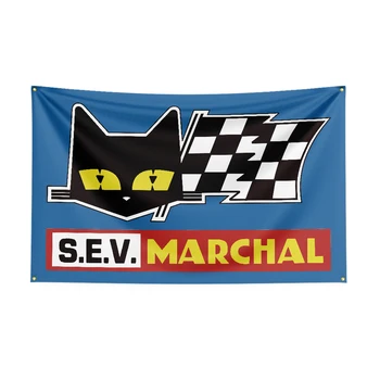 dekor için 3x5 Fts Marchals Yarış Arabası Bayrağı