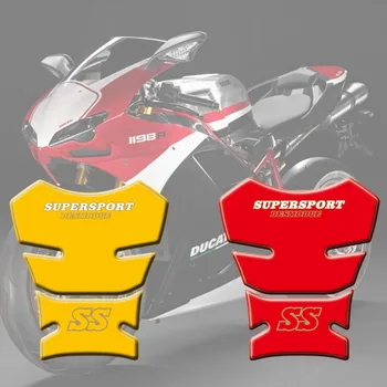Ducati SS Supersport için 1989 - 98 90 91 92 93 Motosiklet Tankı Sticker Çıkartmaları 3D Tankı Ped Balık Kemik Sticker Tankı Ped Koruma