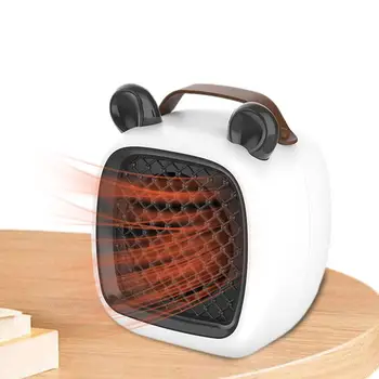 Elektrikli ısıtıcı 500W Mini ısıtıcı fanı enerji tasarruflu ısıtıcılar Kapalı kullanım alan ısıtıcıları Çok Fonksiyonlu Sessiz kişisel Masa