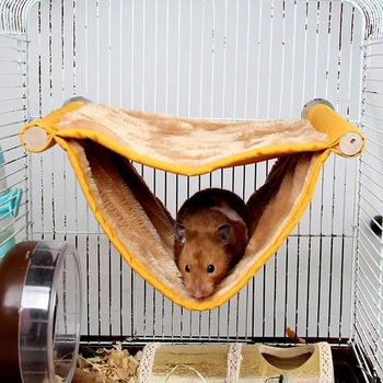 En Çok Satan Hamster Asılı Ev Kafesi Uyku Yuva Pet Yatak Sıçan Hamster Kobay oyuncak tavşanlar Kafes Salıncak Pet Küçük Hayvanlar Kaynağı