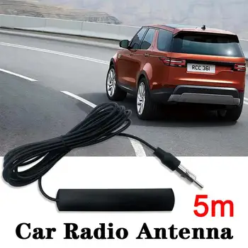 Evrensel Araba Elektronik Radyo Anteni 5m Araba Am Fm Amplifikatör Radyo Güçlendirici Anten sinyal anten yükseltici O2b0