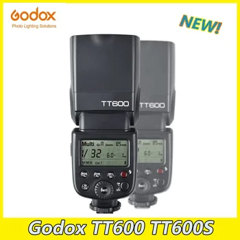 Godox TT600 TT600S 2.4 G Kablosuz GN60 Master/Slave kamera flaşı Speedlite Canon Nikon Sony Pentax Olympus Fujifilm