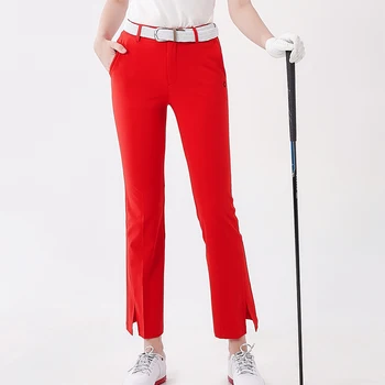 Golf bayan Yaz Spor pantolon Nefes Hızlı Kuru Elastik Pantolon Slim Fit Pantolon Golf Spor Pantolon