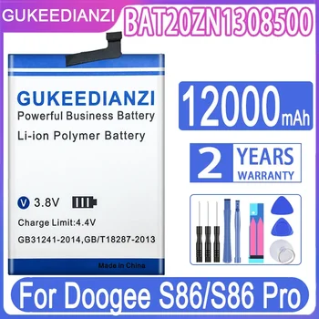 GUKEEDIANZI Yedek Pil BAT20ZN1308500 12000mAh Doogee S86 / S86 Pro S86Pro