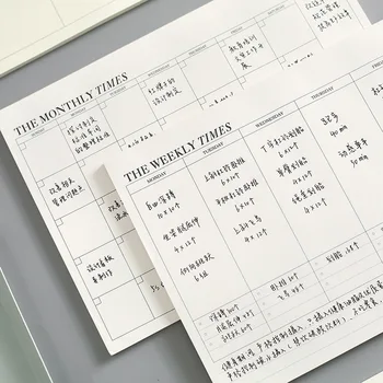 haftalık planlayıcısı dizüstü planlayıcısı gündem 2021 libreta günlüğü papelaria a5 kağıt hafta notitieboek not defteri ekler günlüğü