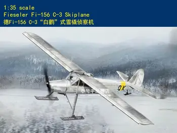 Hobi Patron 80183 1/35 Ölçekli Fieseler Fı-156 C - 3 Skiplane Plastik model seti