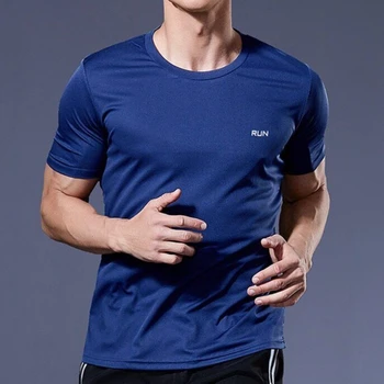 Hızlı Kuru Kısa Kollu Spor T Shirt Spor Formaları Spor Gömlek koşu tişörtü