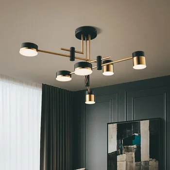 Iskandinav Modern Minimalist tavana monte avize 2023 ışık lüks oturma odası yatak odası avize ev aydınlatma armatürleri