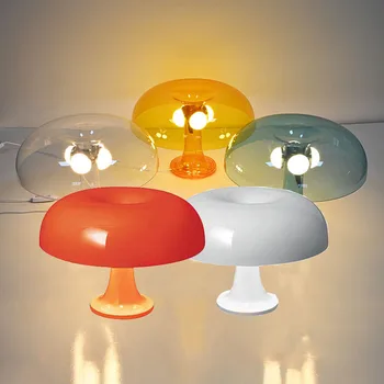 Italya Tasarımcı Led mantar masa otel için lamba Yatak Odası Başucu Oturma Odası dekorasyon ışıklandırma Modern Minimalist masa lambaları