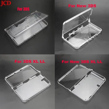 JCD 1 adet Toplu Plastik Şeffaf Kristal Koruyucu Sert Kabuk deli kılıf Kapak Nintendo 3DS / Yeni 3DS / Yeni 3DS XL LL Konsolu