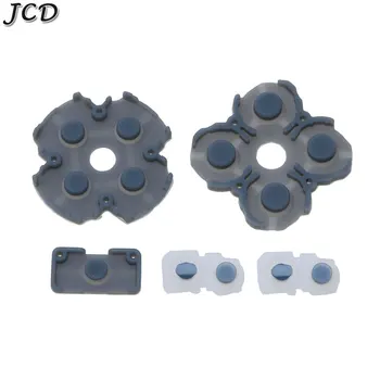 JCD 1 takım Sony PS5 Denetleyici İletken Silikon Düğmeler lastik tamponlar için ps5 Oyun Yedek Parçaları