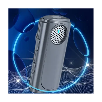 Kablosuz Yaka Mikrofonu Mini taşınabilir yaka mikrofonu Çift Kanallı Ses Video Ses Kayıt Canlı Ses, B