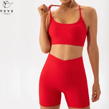 Kadın Eşofman Egzersiz Setleri Spor Giyim Bayanlar Gym Fitness Aktif Giyim Yüksek Belli Pantolon 2 Parça Yoga Seti