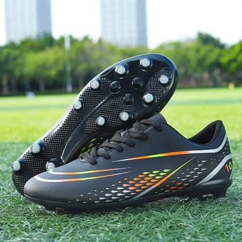 Kaliteli futbol ayakkabıları Cleats C. ronaldo Dayanıklı futbol kramponları Hafif Rahat Futsal Sneakers Toptan Chuteira Toplum